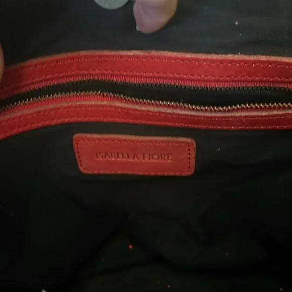 Isabella Fiore Hobo Tote /Crossbody with Tassels - Picture 6 of 8